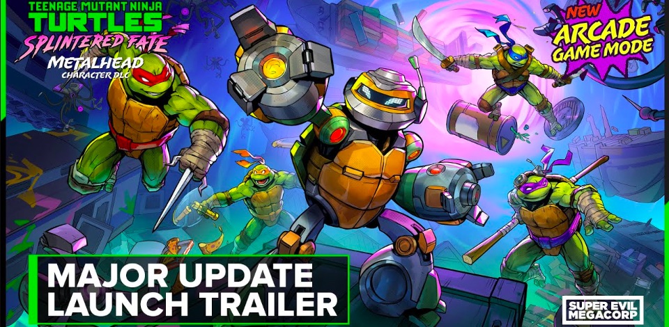 Teenage Mutant Ninja Turtles: Splintered Fate - Metalhead trailer debuts