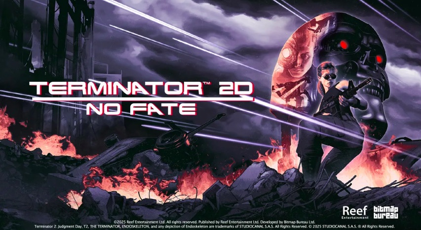 Terminator 2D: No Fate by Bitmap Bureau features music by Featurecast