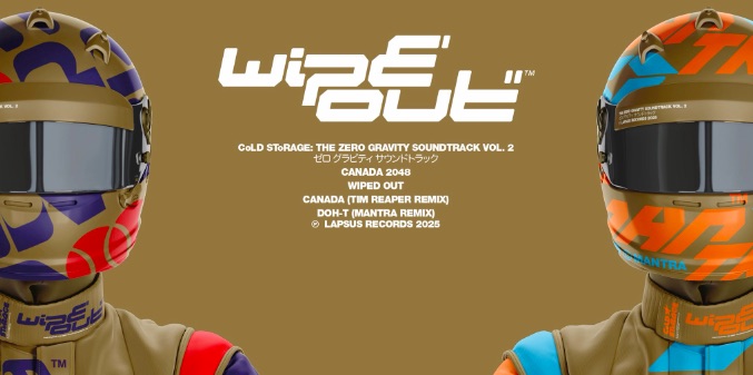 WipEout: Zero Gravity Vol. 2 by CoLD SToRAGE debuts in November