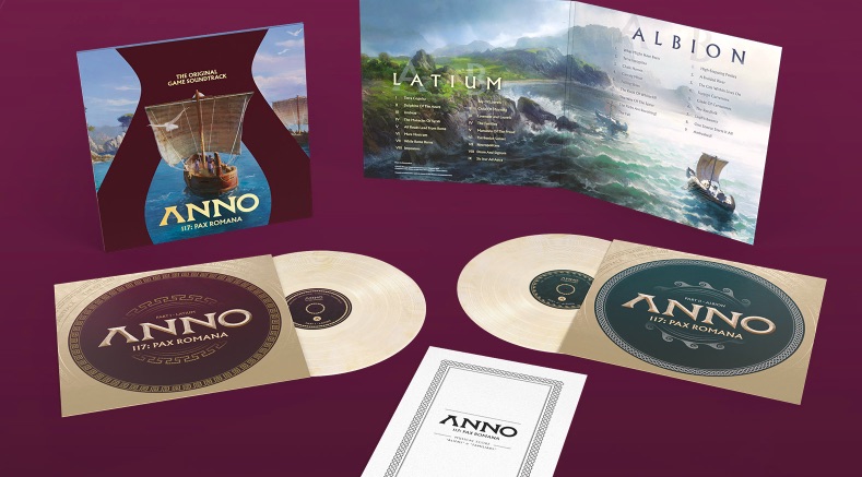 Anno 117: Pax Romana deluxe double vinyl preorders open at Laced Records