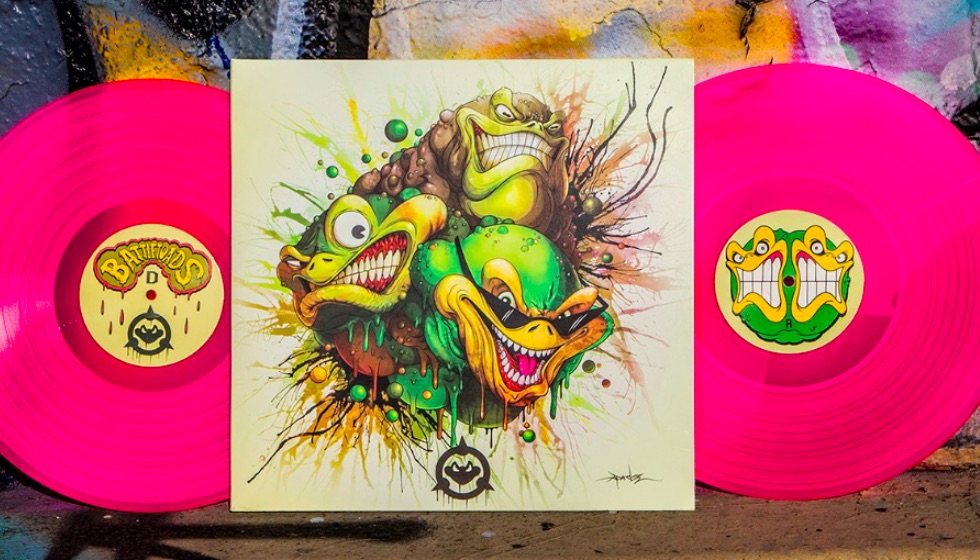 Battletoads: Smash Hits vinyl by David Wise & David Housden