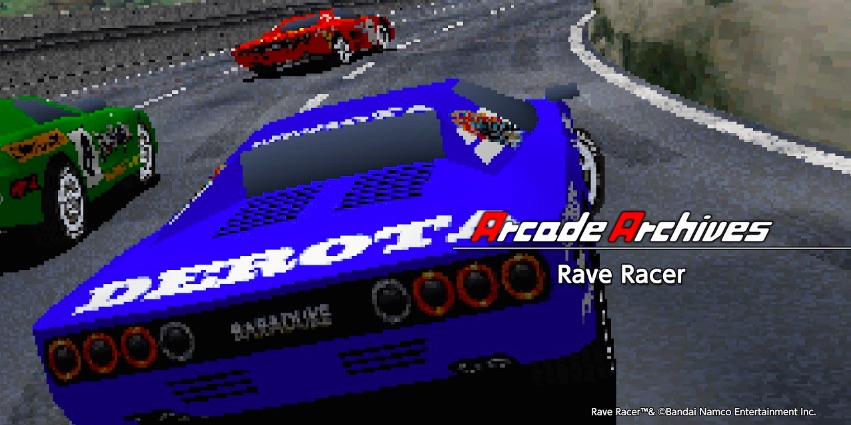 Launch trailer debuts for Arcade Archives Rave Racer