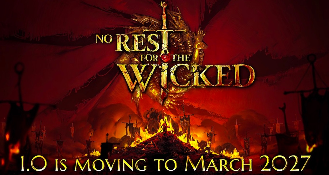 No Rest for the Wicked 1.0 scheduled for launch in March