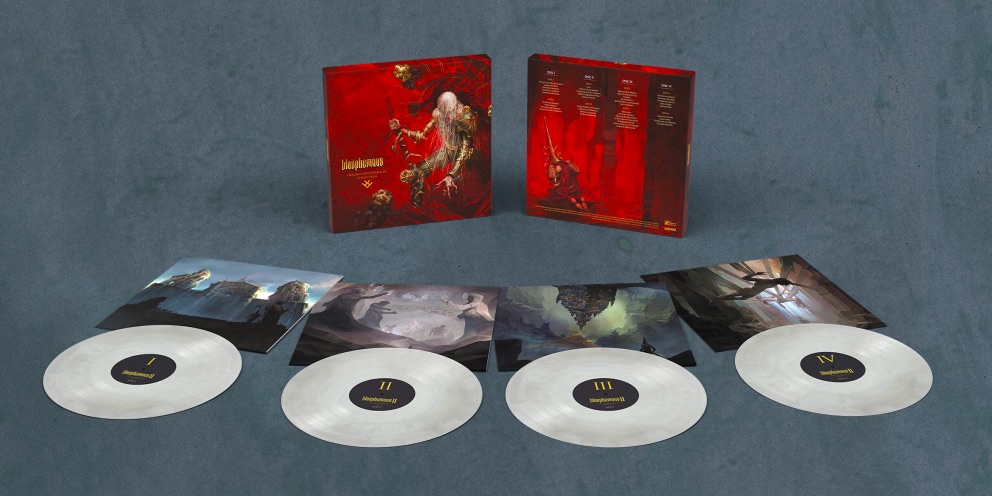 Preorders open for Blasphemous 2 vinyl soundtrack deluxe 4XLP