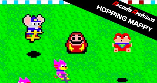 Namco's Hopping Mappy arcade game turns 40