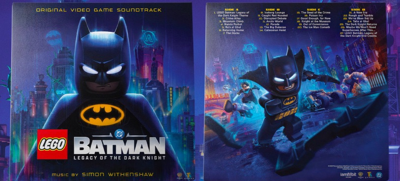 Lego Batman: Legacy of the Dark Knight vinyl ships from Enjoy the Ride
