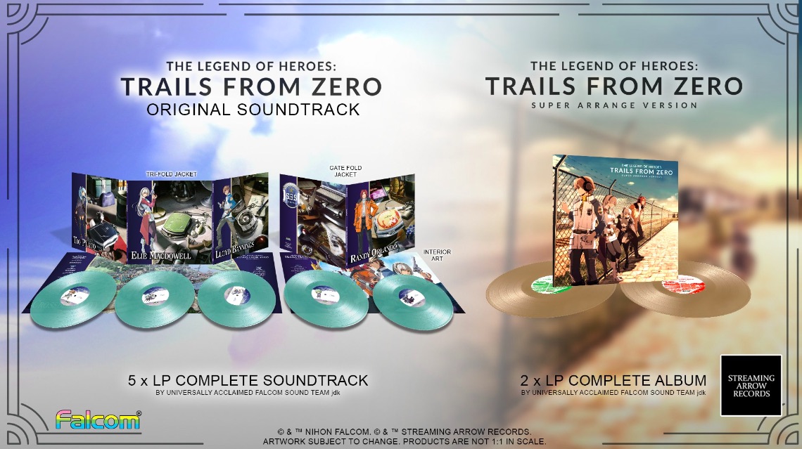Preorders open for The Legend of Heroes: Trails from Zero vinyl soundtrack