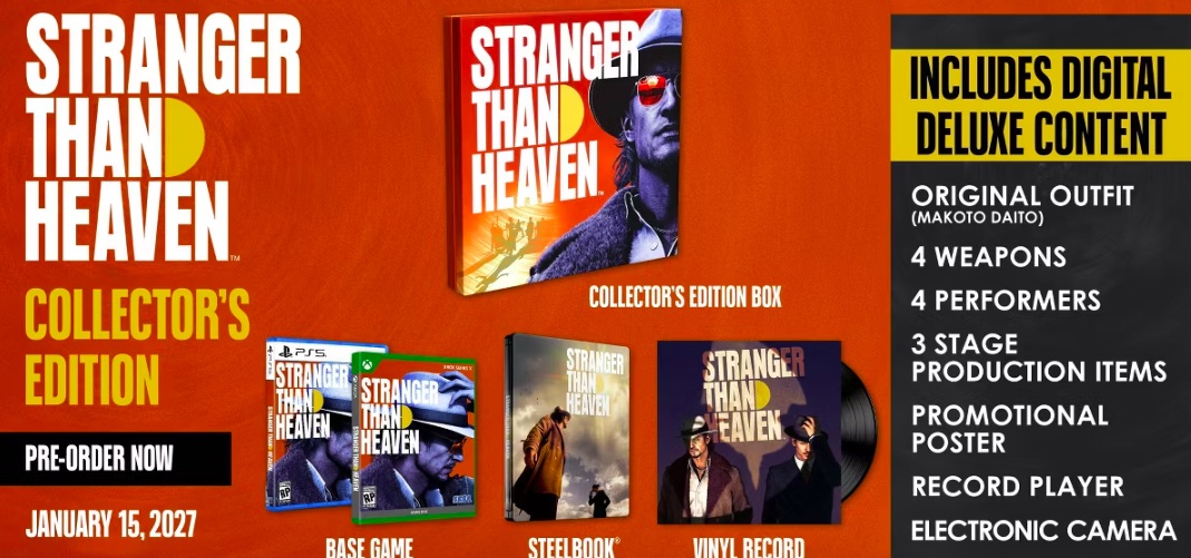 Stranger Than Heaven Collector's Edition includes 12-inch vinyl