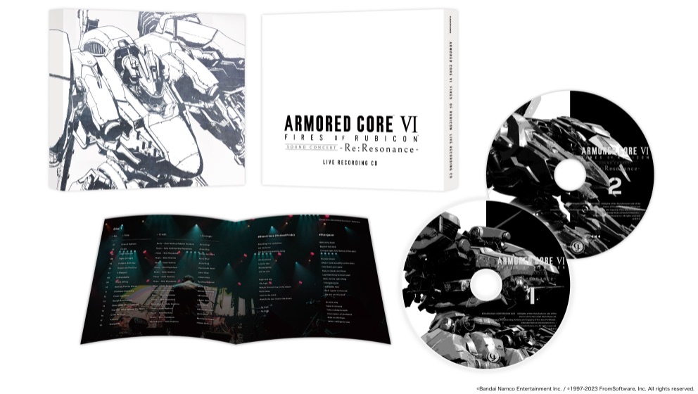 Preorders open for Armored Core VI concert Re:Resonance live recording CD