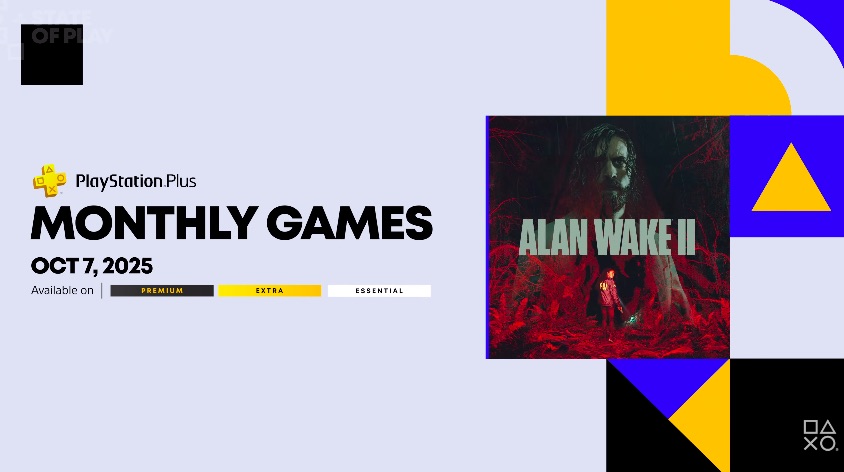 Alan Wake 2 joins PlayStation Plus monthly games of October