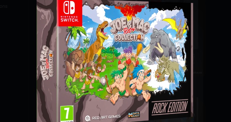 Red Art Games posts Joe & Mac Retro Collection launch trailer