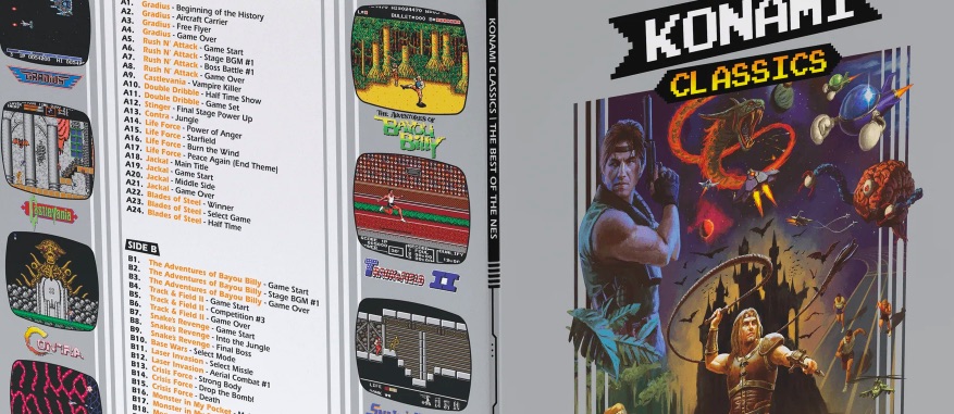 Preorders open for Konami Classics: The Best of the NES LP  