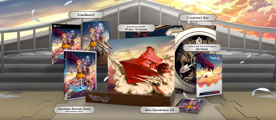 Preorders open for Trails in the Sky 2nd Chapter: Golden Wings Edition
