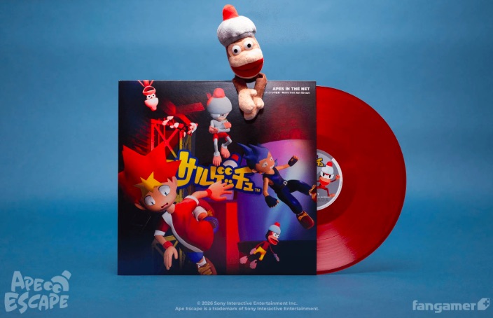 Apes In The Net 2025 Edition by Far East Recording pressed on red vinyl