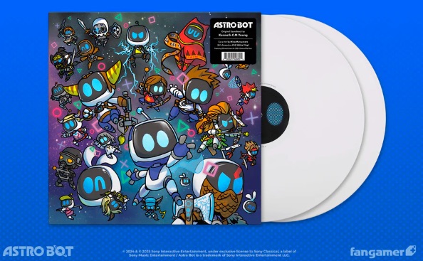 Astro Bot Vinyl Soundtrack 2LP published by Fangamer