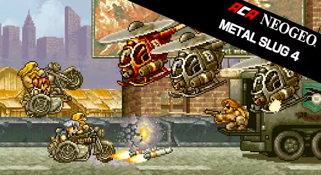 Metal Slug 4 ACA NEOGEO arrives on iOS and Android devices