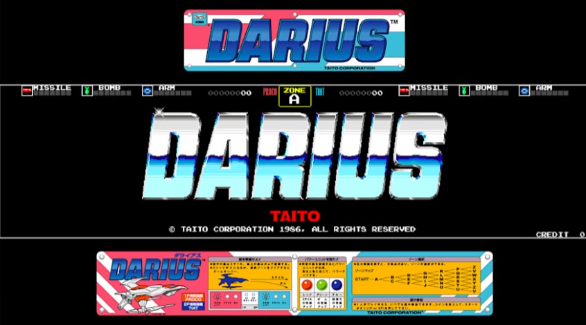 Arcade Archives Darius arrives on PS4 & Nintendo Switch