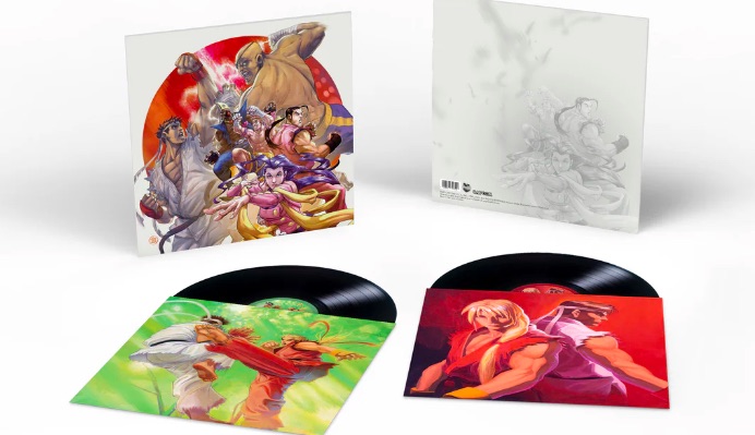 Street Fighter Alpha: Warriors’ Dreams soundtrack pressed on vinyl