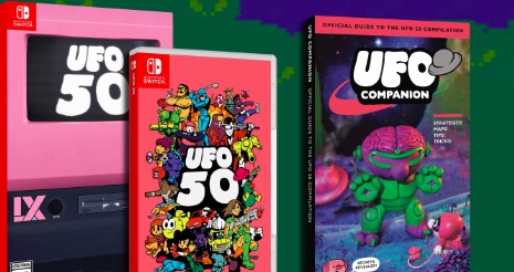 Fangamer opens preorders for UFO 50 Deluxe Edition for Nintendo Switch
