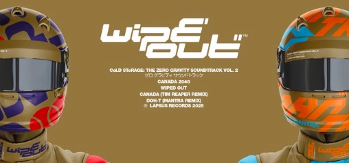 WipEout: Zero Gravity Vol. 2 by CoLD SToRAGE debuts in November