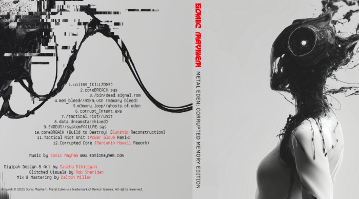 Metal Eden: Corrupted Memory Edition published via Bandcamp