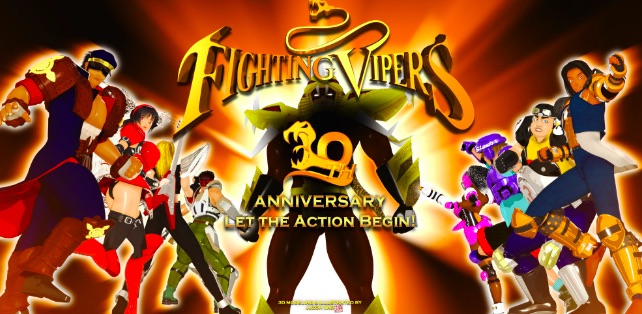 Fighting Vipers 30th Anniversary Album published by Wave Master