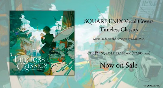 Square Enix Vocal Covers - Timeless Classics Vol.2 announced