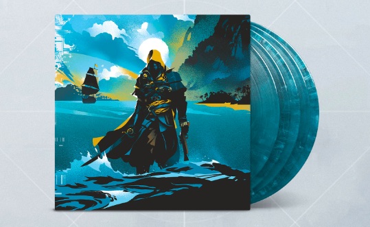 Laced opens preorders for Assassin's Creed IV Black Flag vinyl boxset