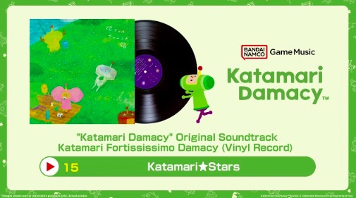 Preorders open for Katamari Fortissimo Damacy vinyl soundtrack 