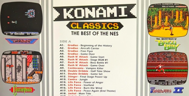 Konami Classics: The Best of the NES LP announced by Spacelab9